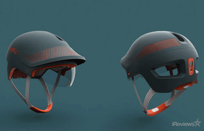 The Optic Helmet Designed to Save Cyclists’ Lives