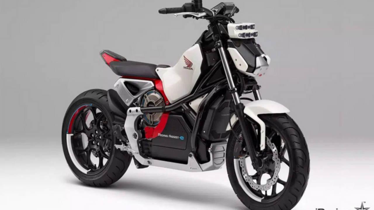 Honda Unveils Its Self Balancing Electric Motorcycle iReviews News